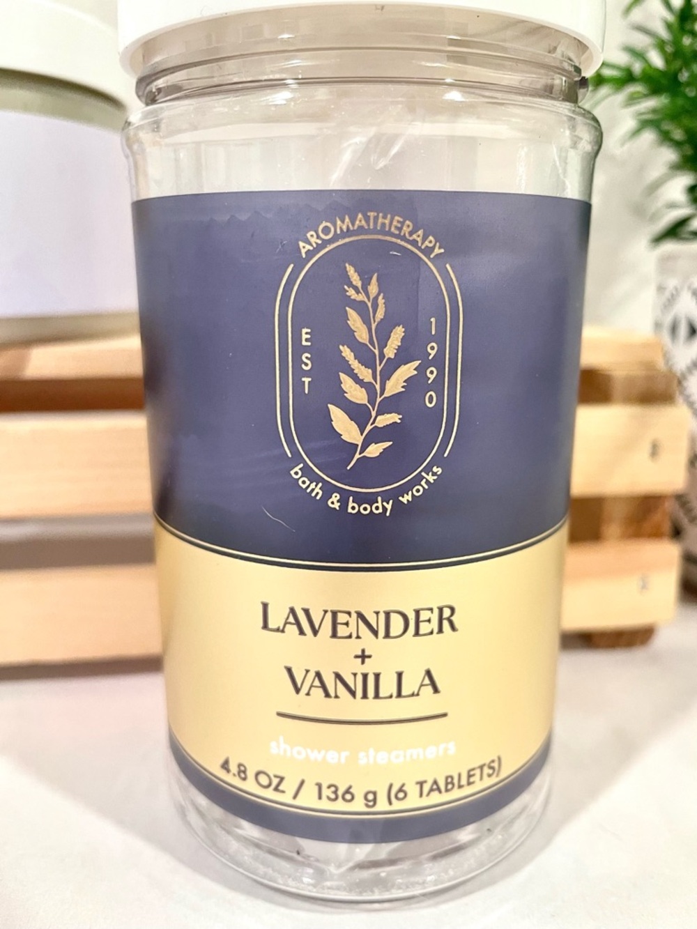 Bath & Body Works Lavender Vanilla Sugar Body Scrub & Shower Steamers | NIB - Picture 2 of 5